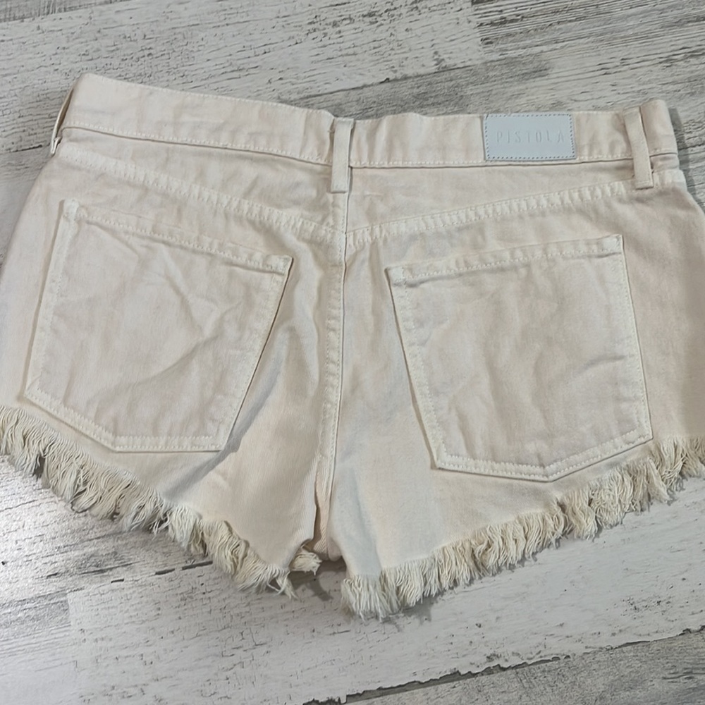 Pistola Cream Shorts Size 29 - Picture 6 of 12